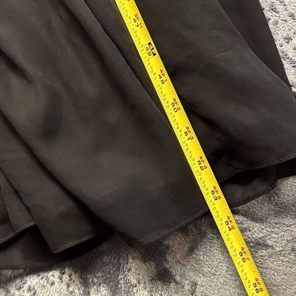 R & M Richards Sz 18 Black Silver Crystal Detail Long Maxi Dress Festive Evening - Picture 13 of 16